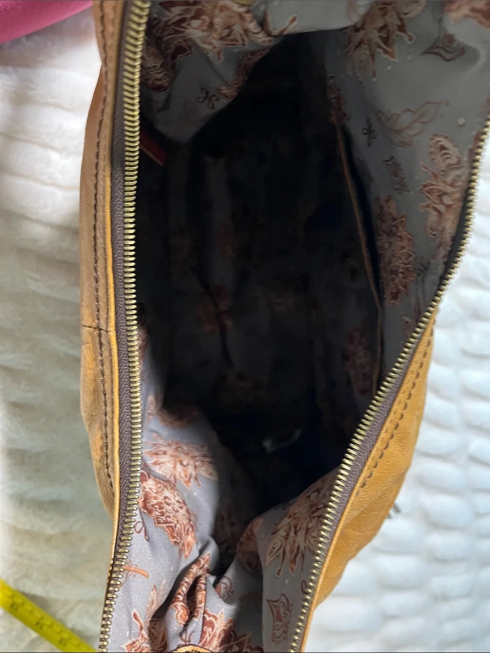 HOBO Genuine Leather Mustard Yellow Shoulder Bag | Soft Leather Hobo Purse
